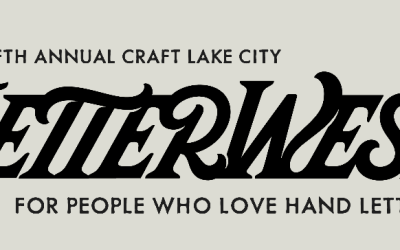 Craft Lake City Announces All-Star Lineup and Tickets for the Fifth Annual Craft Lake City LetterWest!