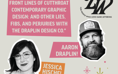 Jessica Hische and Aaron Draplin Announced as Keynote Speakers for LetterWest 2026